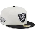 cepice-rovna-bila-prilehava-59fifty-championships-las-vegas-raiders-nfl-new-era