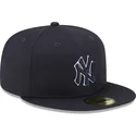 new-era-59fifty-new-york-yankees-mlb-team-outline-navyblaue-angepasste-kappe