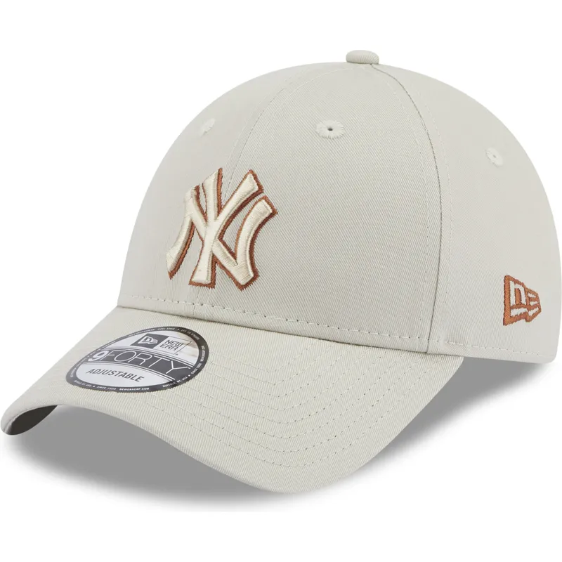 cepice-zaoblena-bezova-nastavitelny-9forty-team-outline-new-york-yankees-mlb-new-era