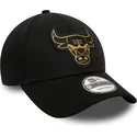 cepice-zaoblena-cerna-nastavitelny-9forty-metallic-badge-chicago-bulls-nba-new-era
