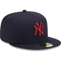cepice-rovna-namornicka-modra-prilehava-59fifty-league-essential-new-york-yankees-mlb-new-era
