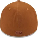 new-era-curved-brim-brown-logo-39thirty-league-essential-new-york-yankees-mlb-brown-fitted-cap