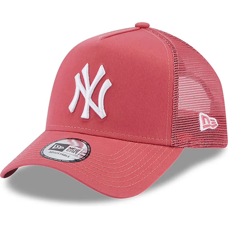 cepice-zaoblena-ruzova-snapback-a-frame-league-essential-new-york-yankees-mlb-new-era