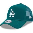 cepice-zaoblena-zelena-snapback-a-frame-league-essential-los-angeles-dodgers-mlb-new-era