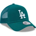 cepice-zaoblena-zelena-snapback-a-frame-league-essential-los-angeles-dodgers-mlb-new-era