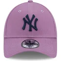 cepice-zaoblena-fialova-nastavitelny-9forty-league-essential-new-york-yankees-mlb-new-era