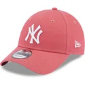 cepice-zaoblena-ruzova-nastavitelny-9forty-league-essential-new-york-yankees-mlb-new-era
