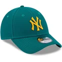 cepice-zaoblena-zelena-nastavitelny-9forty-league-essential-new-york-yankees-mlb-new-era