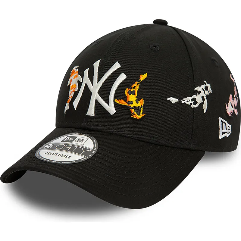 cepice-zaoblena-cerna-nastavitelny-9forty-koi-fish-new-york-yankees-mlb-new-era
