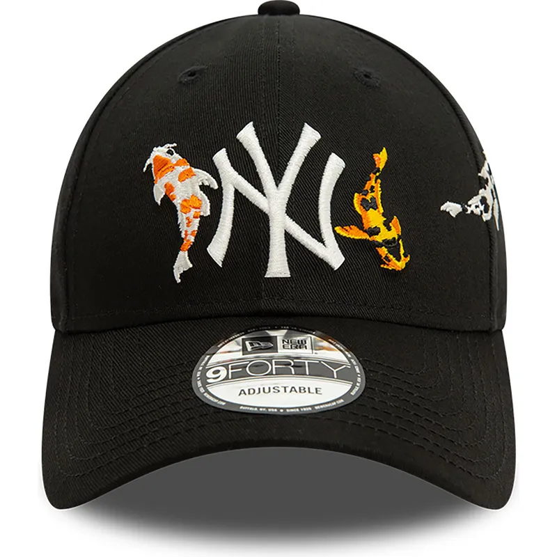 cepice-zaoblena-cerna-nastavitelny-9forty-koi-fish-new-york-yankees-mlb-new-era