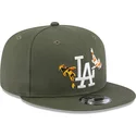 cepice-rovna-zelena-snapback-9fifty-koi-fish-los-angeles-dodgers-mlb-new-era