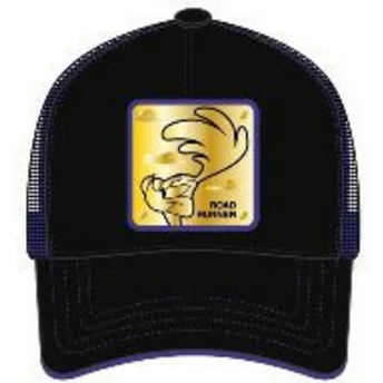 Capslab Road Runner ROA4 Looney Tunes Black Trucker Hat