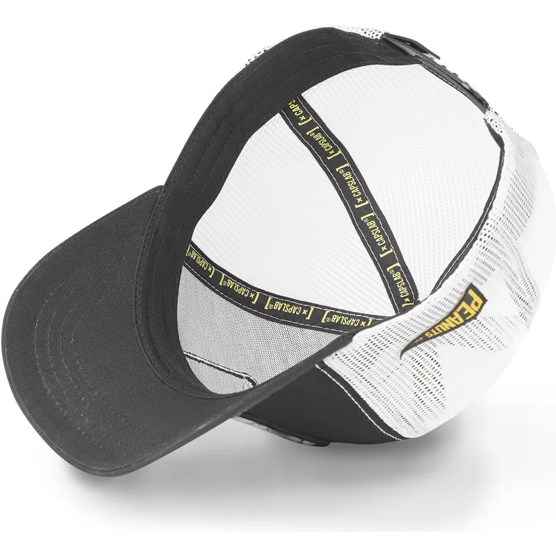 svart-och-vit-trucker-keps-snoopy-joe-cool-naw5-peanuts-fran-capslab