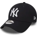 cepice-zaoblena-namornicka-modra-nastavitelny-pro-deti-9forty-essential-new-york-yankees-mlb-new-era