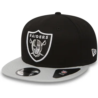 cepice-rovna-seda-snapback-9fifty-cotton-block-las-vegas-raiders-nfl-new-era