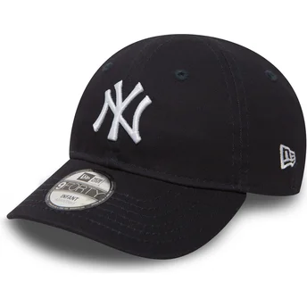 Cap zaoblená blue adjustable strap pro děti 9FORTY Essential New York Yankees MLB New Era