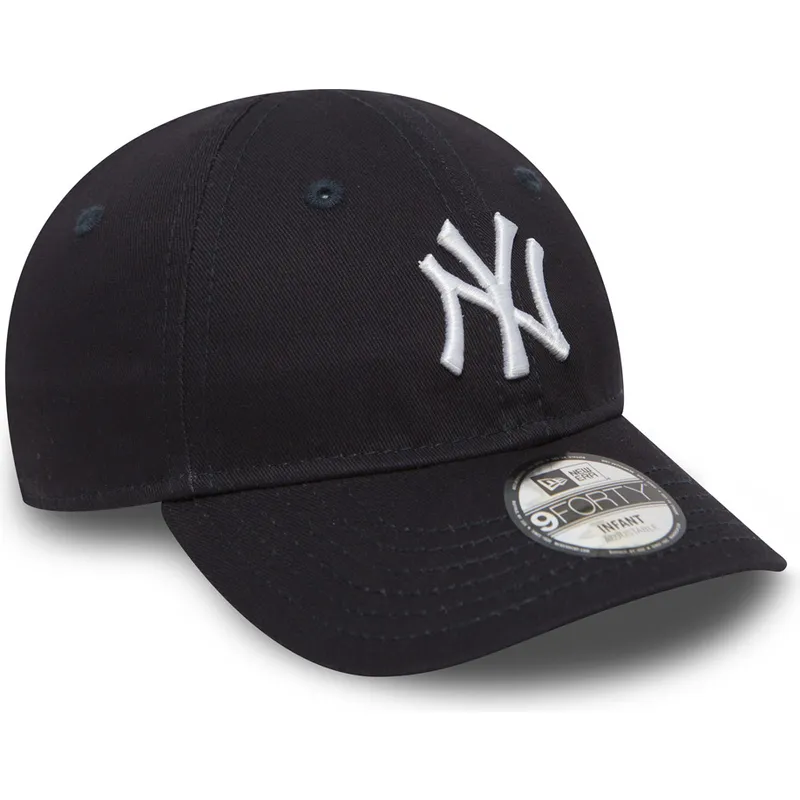 cepice-zaoblena-modra-nastavitelny-pro-deti-9forty-essential-new-york-yankees-mlb-new-era
