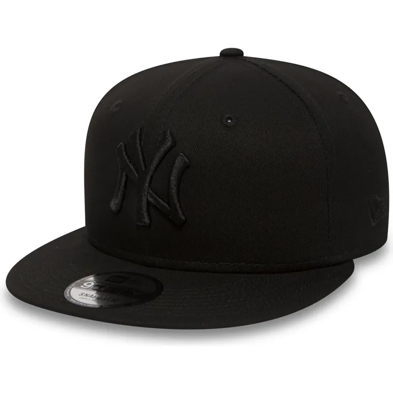 svart-platt-keps-snapback-9fifty-black-on-black-new-york-yankees-mlb-fran-new-era