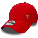 new-era-curved-brim-9forty-flawless-logo-new-york-yankees-mlb-adjustable-cap-rot