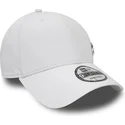 weisse-verstellbare-9forty-curved-cap-flawless-logo-der-new-york-yankees-mlb-von-new-era