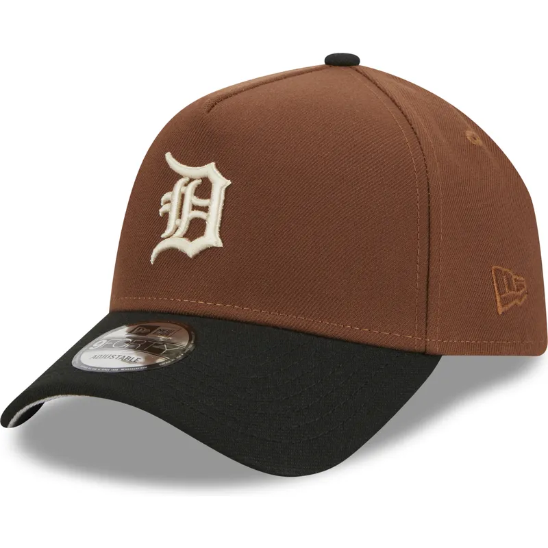 cepice-zaoblena-hneda-snapback-9forty-a-frame-harvest-detroit-tigers-mlb-new-era cepice-zaoblena-hneda-snapback-9forty-a-frame-harvest-detroit-tigers-mlb-new-era