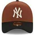 cepice-zaoblena-hneda-snapback-9forty-a-frame-harvest-new-york-yankees-mlb-new-era
