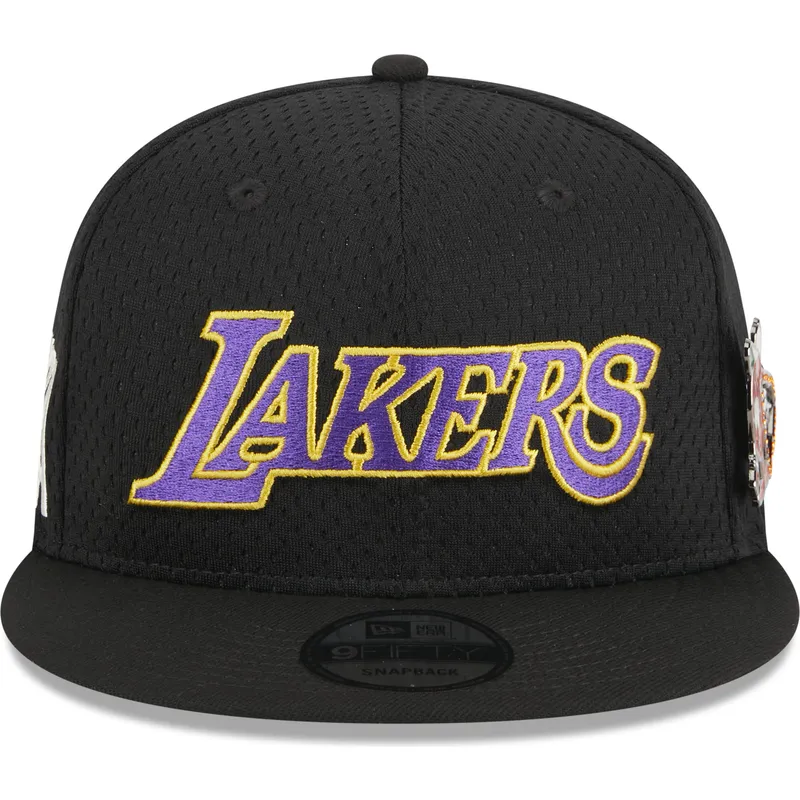 cepice-rovna-cerna-snapback-9fifty-post-up-pin-los-angeles-lakers-nba-new-era