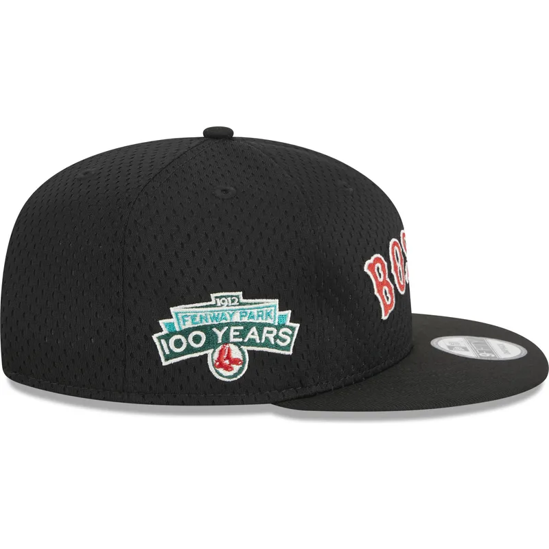 cepice-rovna-cerna-snapback-9fifty-post-up-pin-boston-red-sox-mlb-new-era