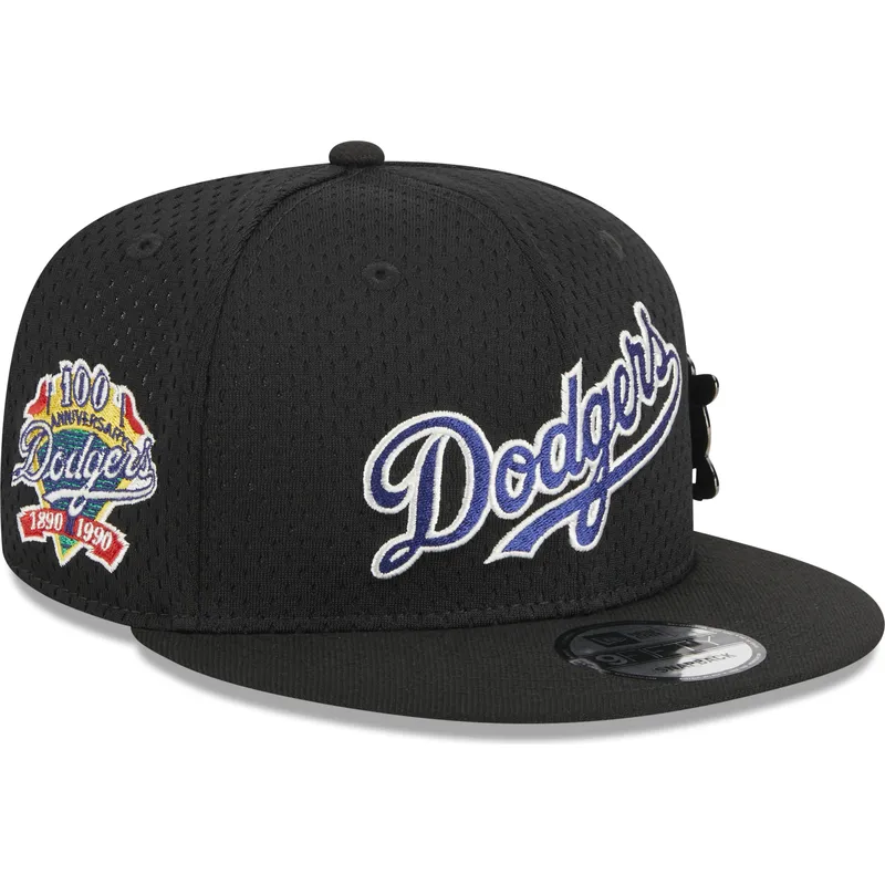 cepice-rovna-cerna-snapback-9fifty-post-up-pin-los-angeles-dodgers-mlb-new-era