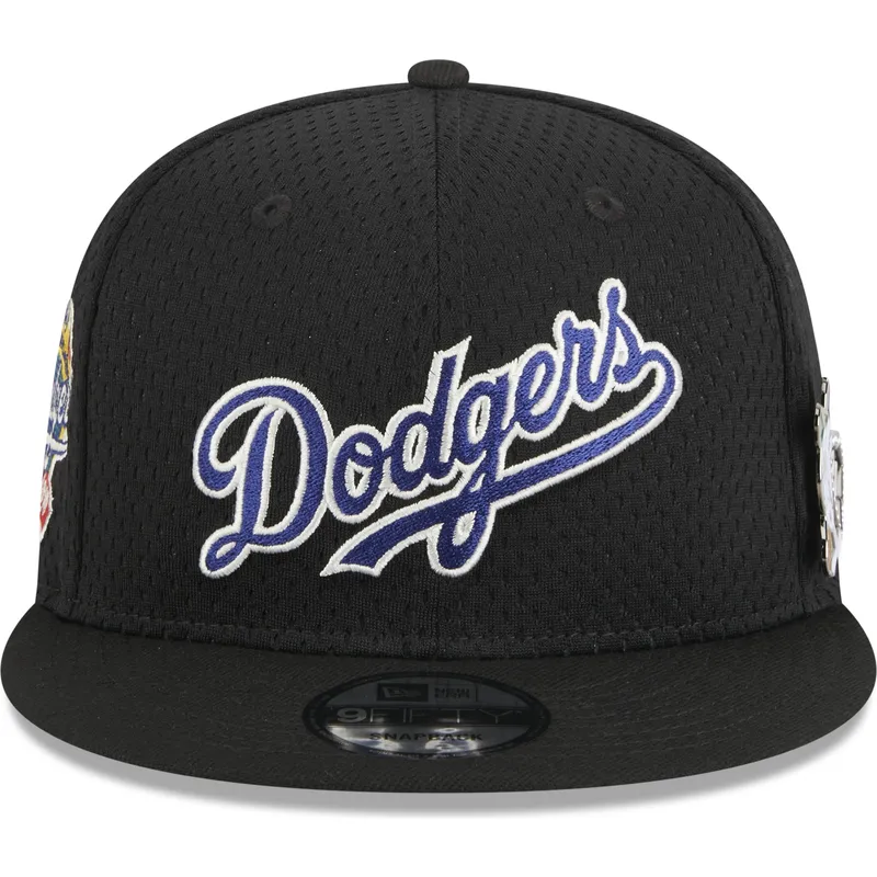 cepice-rovna-cerna-snapback-9fifty-post-up-pin-los-angeles-dodgers-mlb-new-era