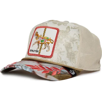 beige-und-mehrfarbige-leoparden-trucker-kappe-strutter-quid-glorier-carousel-the-farm-von-goorin-bros