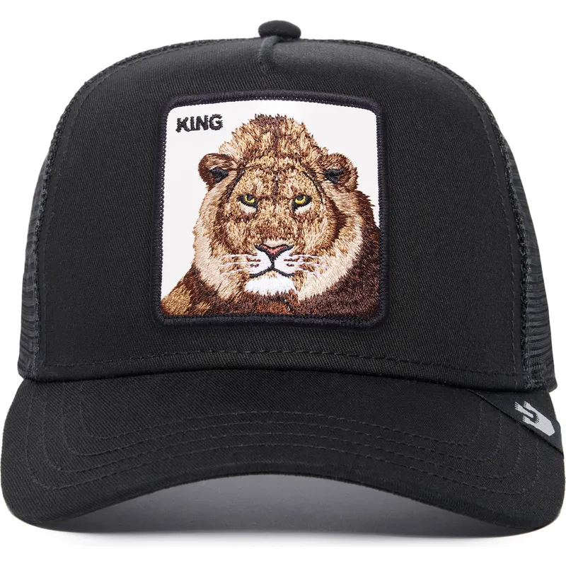 cepice-zaoblena-cerna-snapback-the-king-lion-the-farm-goorin-bros
