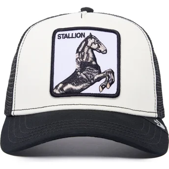 Čepice zaoblená žádné zvíře černá snapback caballo Stallion The Farm The Farm de Goorin Bros.
