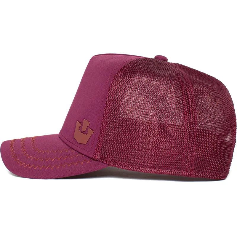 cepice-zaoblena-cervena-snapback-gateway-the-farm-goorin-bros