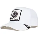 vit-truckerkeps-med-rasande-tjur-platinum-rage-the-farm-fran-goorin-bros