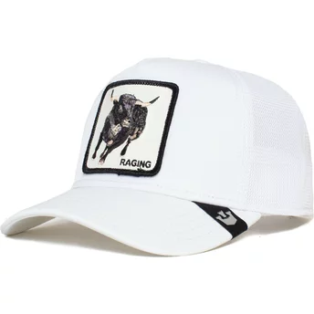 Goorin Bros. Bull Raging Platinum Rage The Farm White Trucker Hat