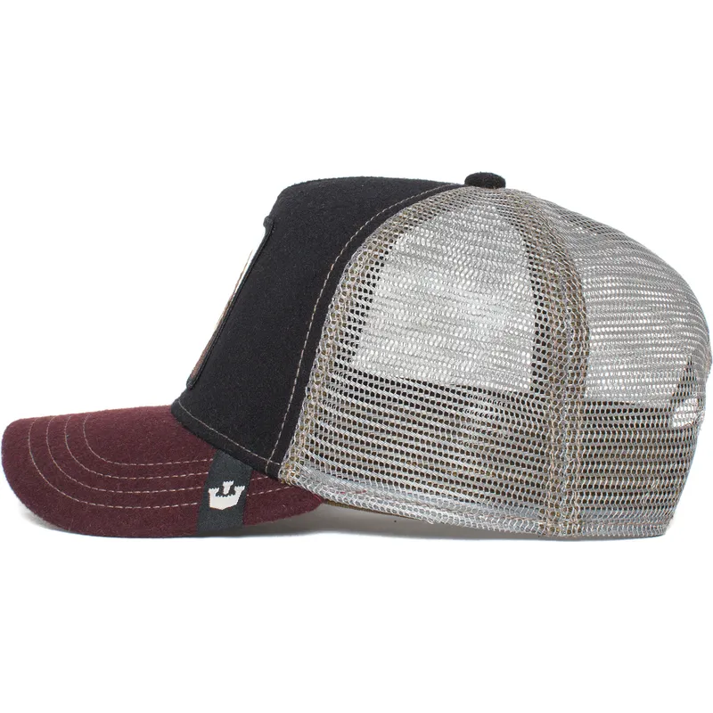 cepice-zaoblena-cerna-snapback-king-circwool-of-life-the-farm-goorin-bros