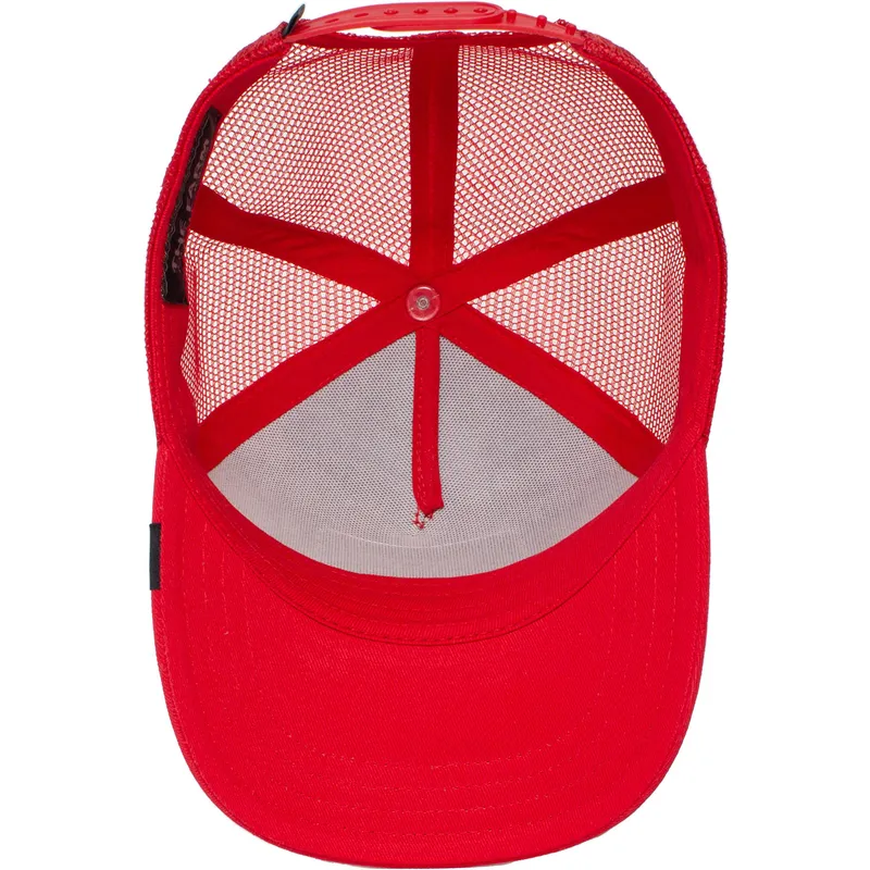 cepice-zaoblena-cervena-snapback-pro-deti-sticky-bandit-the-farm-goorin-bros