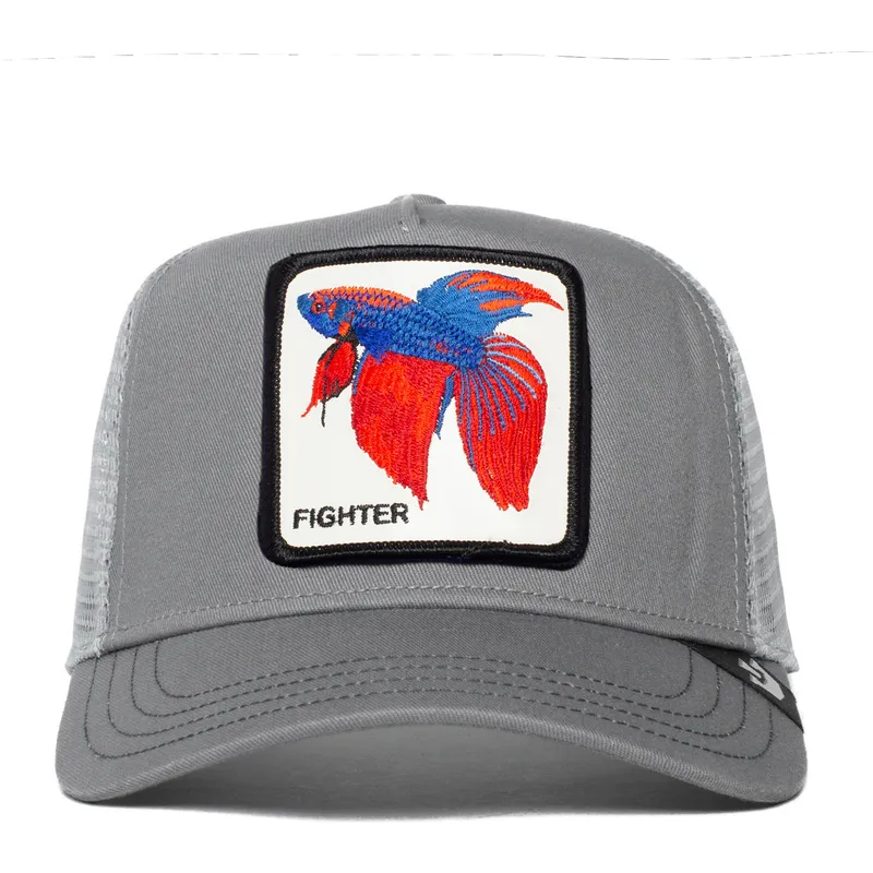 cepice-seda-snapback-siam-fighter-alpha-betta-truckin-the-farm-goorin-bros