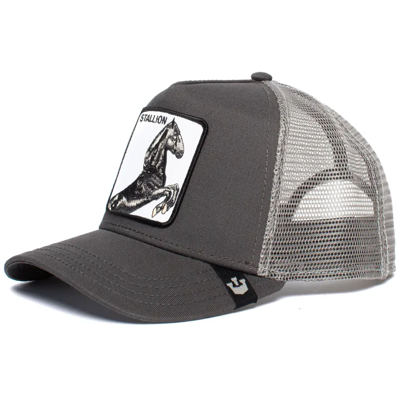 trucker-cap-grau-pferd-stallion-the-farm-von-goorin-bros