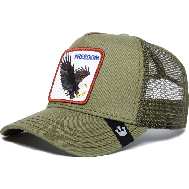 cepice-zaoblena-zelena-snapback-freedom-the-farm-goorin-bros