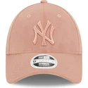 cepice-zaoblena-ruzova-nastavitelny-9forty-velour-new-york-yankees-mlb-new-era