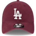 cepice-zaoblena-cervena-nastavitelny-9twenty-league-essential-los-angeles-dodgers-mlb-new-era