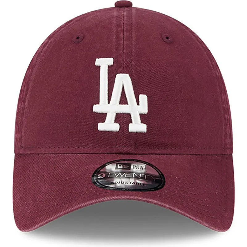 cepice-zaoblena-cervena-nastavitelny-9twenty-league-essential-los-angeles-dodgers-mlb-new-era