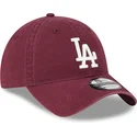cepice-zaoblena-cervena-nastavitelny-9twenty-league-essential-los-angeles-dodgers-mlb-new-era