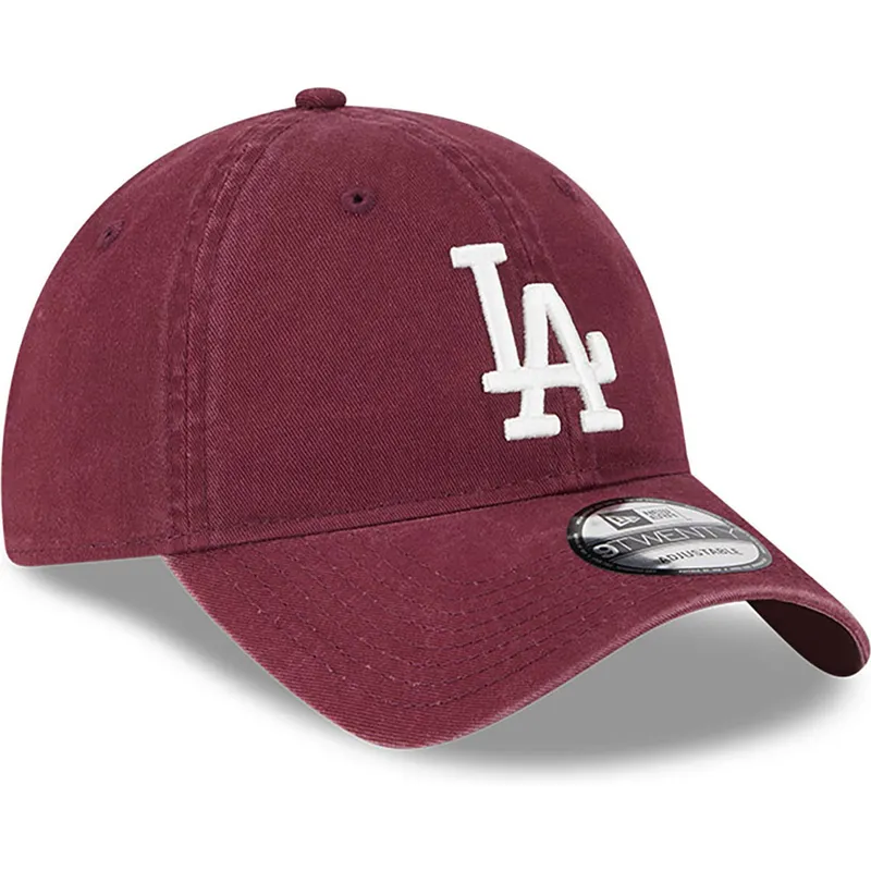 cepice-zaoblena-cervena-nastavitelny-9twenty-league-essential-los-angeles-dodgers-mlb-new-era