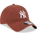 cepice-zaoblena-hneda-nastavitelny-9twenty-league-essential-new-york-yankees-mlb-new-era