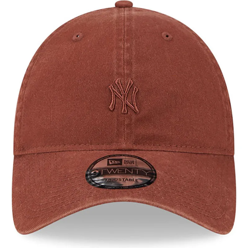 cepice-zaoblena-hneda-nastavitelny-9twenty-mini-new-york-yankees-mlb-new-era