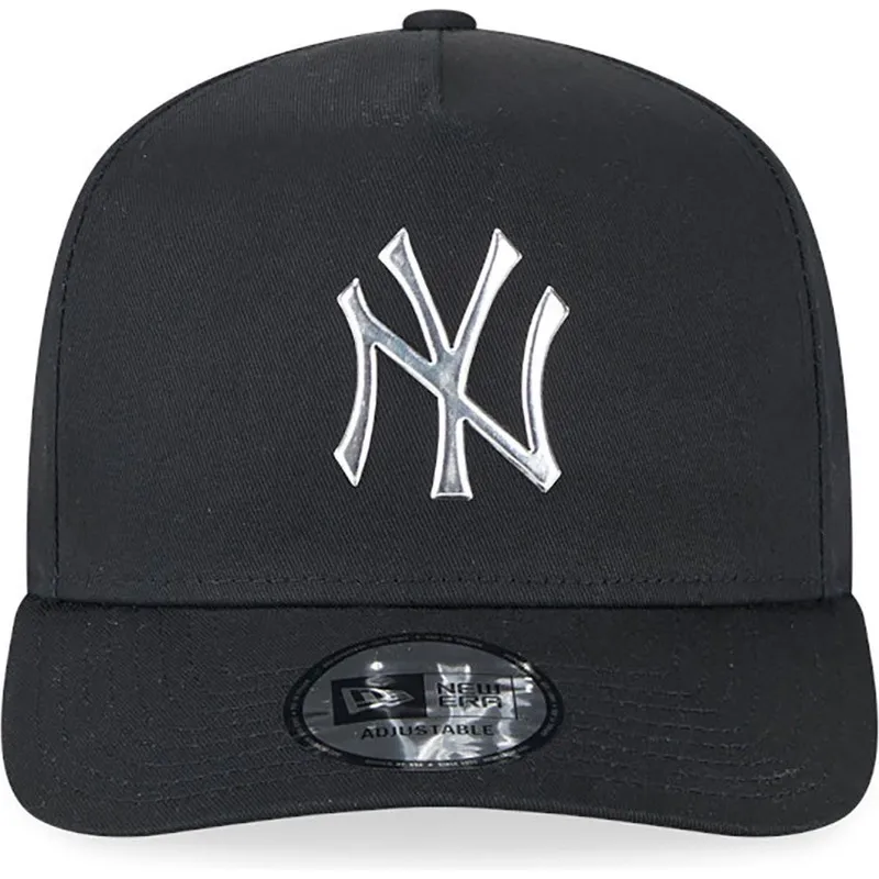 cepice-zaoblena-cerna-snapback-a-frame-foil-pack-new-york-yankees-mlb-new-era
