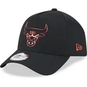 cepice-zaoblena-cerna-snapback-a-frame-foil-pack-chicago-bulls-nba-new-era